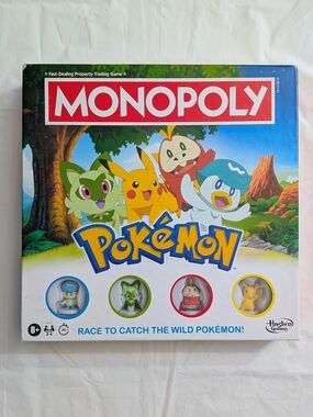 Monopoly Pokémon Board Game by Hasbro